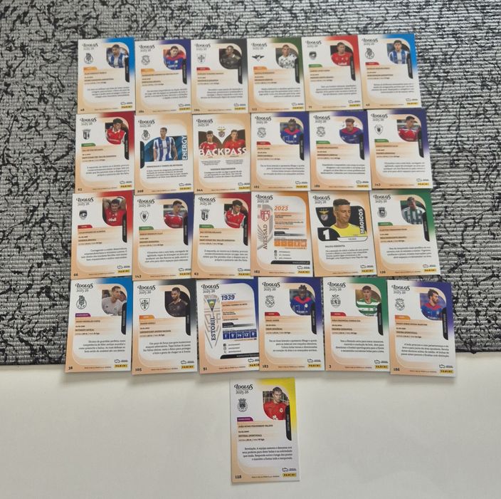 Cromos PANINI ídolos