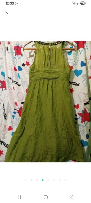 Шикарна сукня з натурального шовку