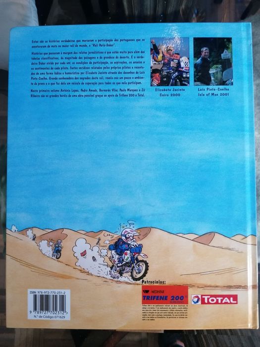 BD Os Portugas no Dakar I e II