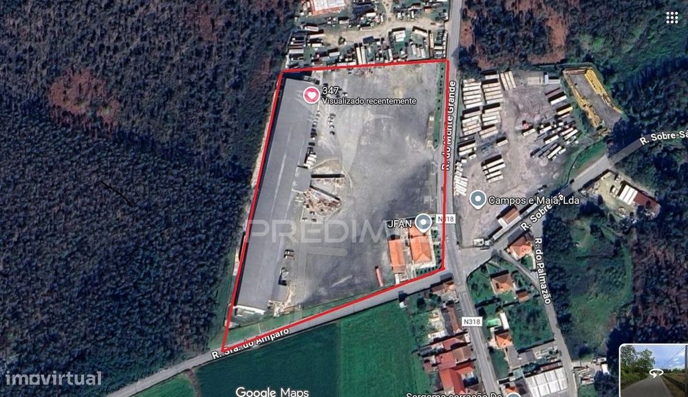 Armazém com 5000m2 num terreno de 28 250 m2