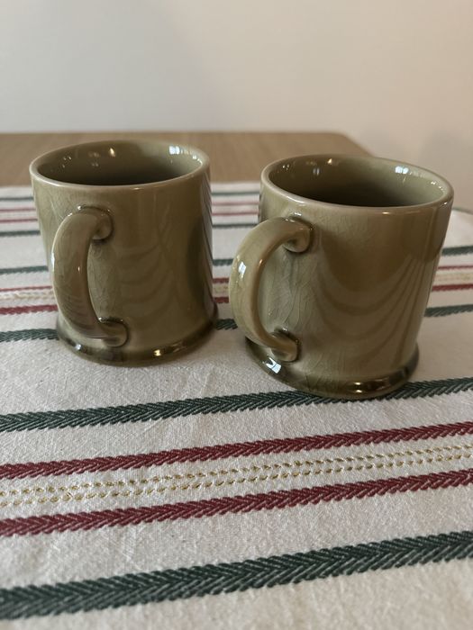 Kubki zara home ciemna zielen