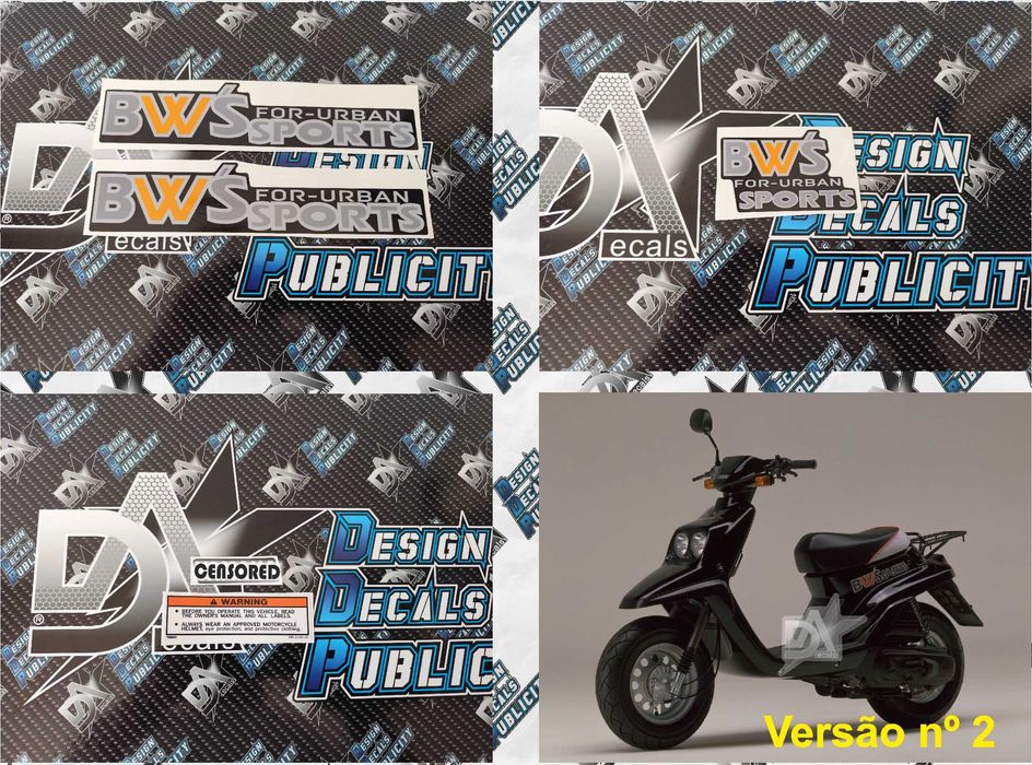 Autocolantes Yamaha BW's - CW50 (ler descrição)
