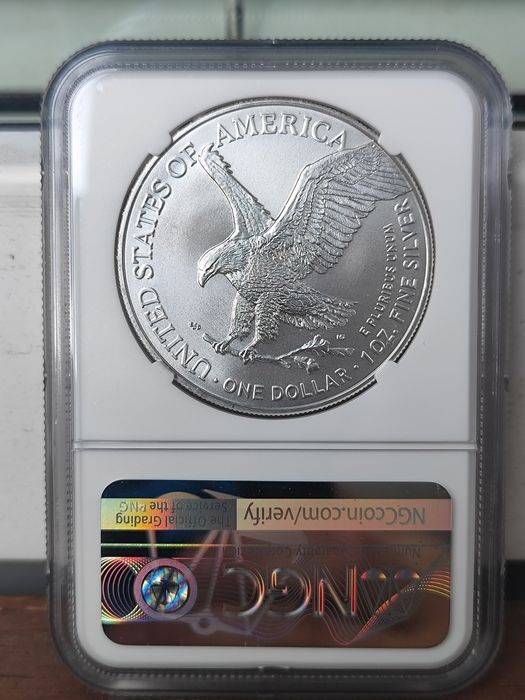 2023 1 American Silver Eagle - NGC MS70