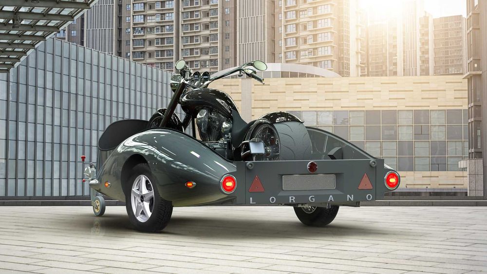 Причіп/причеп для мотоцикла CHARIOT LORGANO-Pragmatec 750-1500 кг