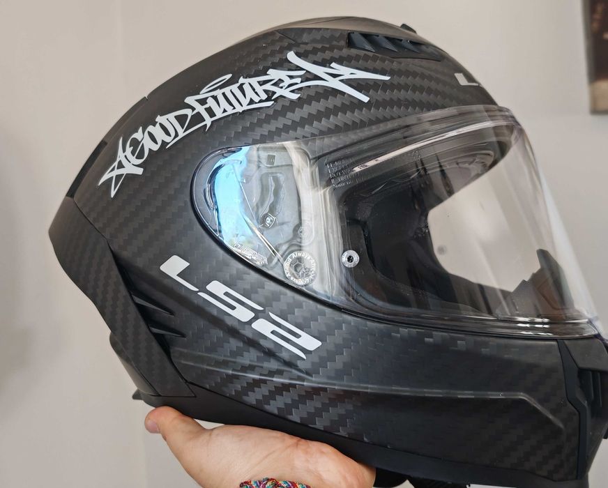Capacete LS2 Dragon Carbon (S)