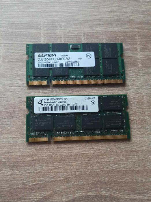 DDR2 для ноутбука 4Gb