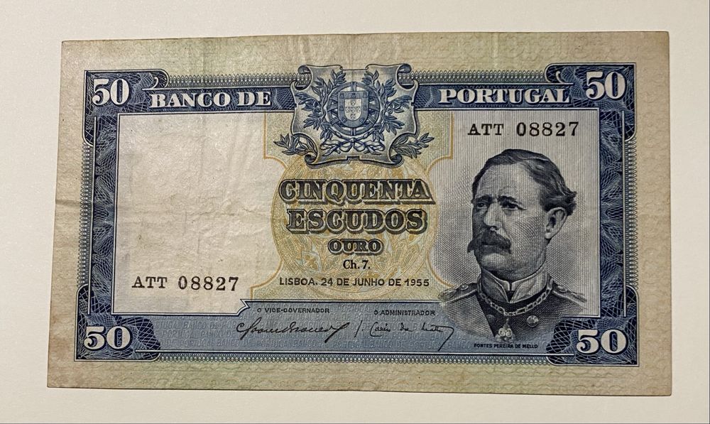 Nota 50$00 Ch.7 - 24/06/1955