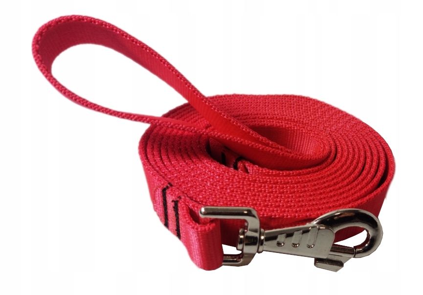 mocna gruba smycz dla dużego psa 2m szyta różne kolory