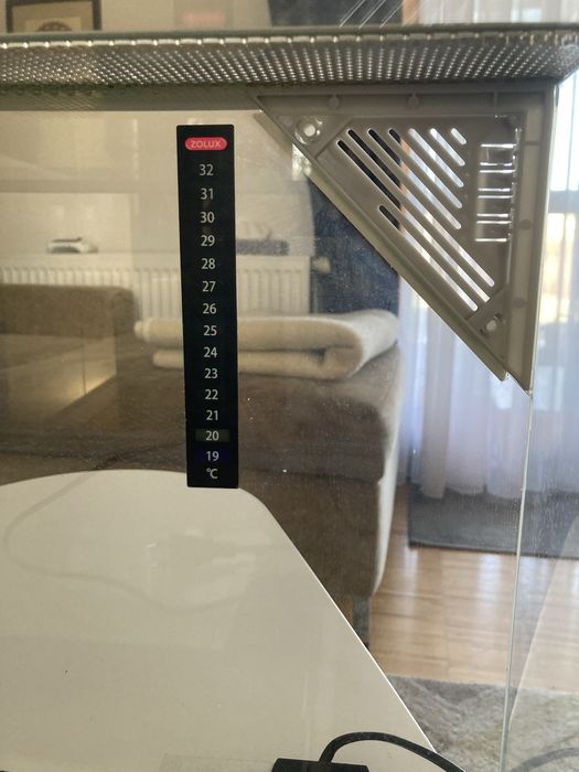 Terrarium szklane 30x40x30 cm