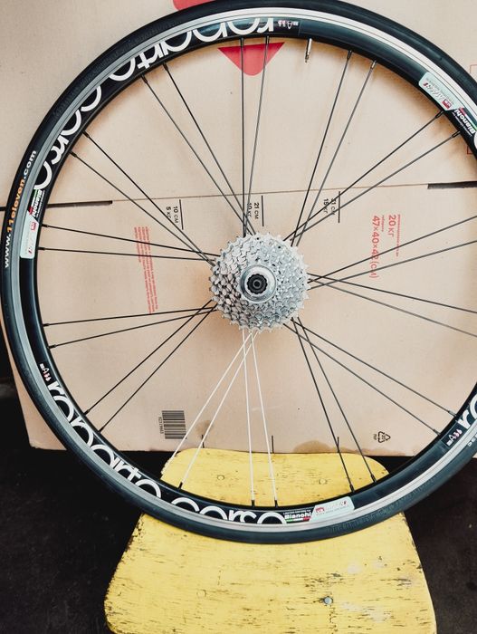 Пара шоссейных колес Италия Bianchi Mach1 Reparto corsa