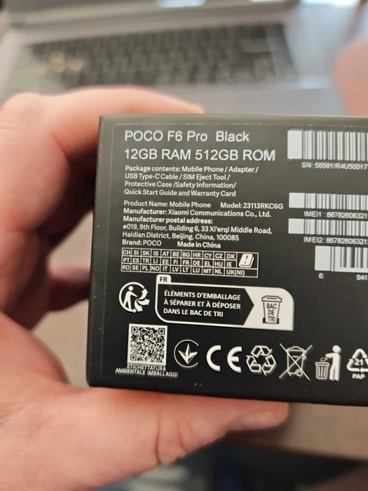 POCO F6 Pro 12 / 512