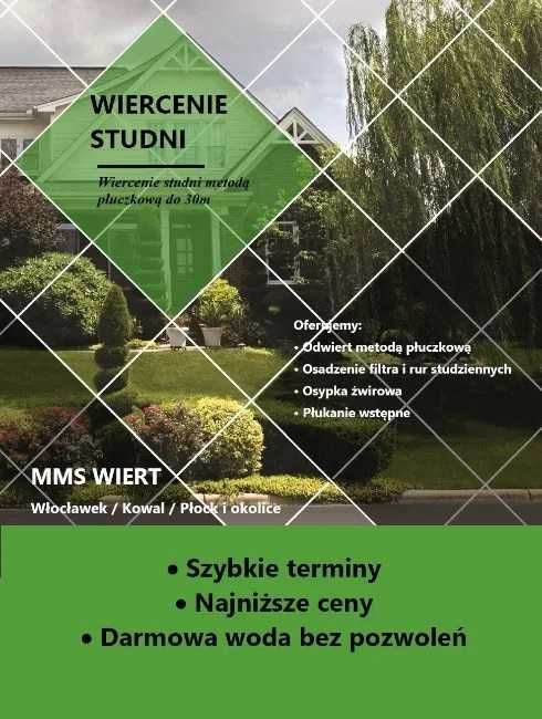 Wiercenie studni głębinowych