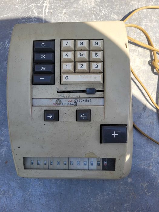 Электромеханический калькулятор CONTEX - 30