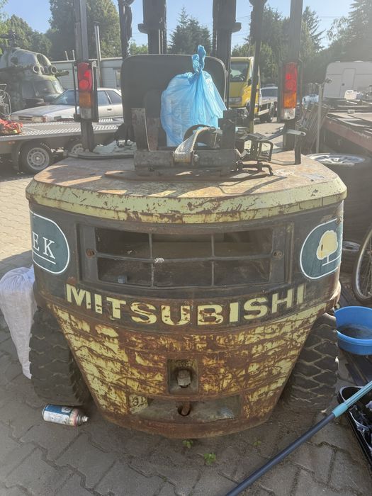 Wózek widłowy widlak Mitsubishi MG30 Benzyna + gaz