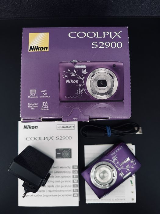 coolpix s2900 - купить фототехнику, видеоаппаратуру - Цена на OLX.ua