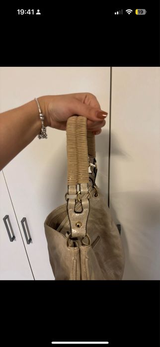 torebka na ramię worek damska