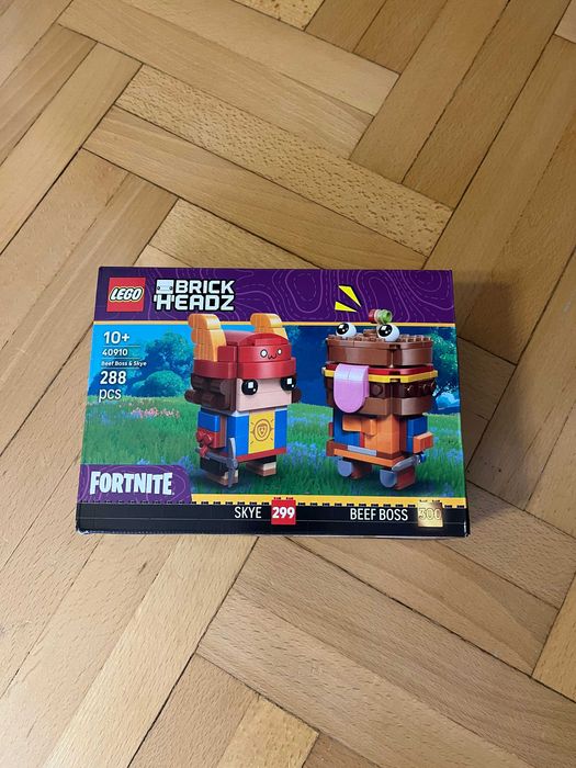 LEGO 40910 BrickHeadz Mistrz Rzucania Mięsem i Podniebna