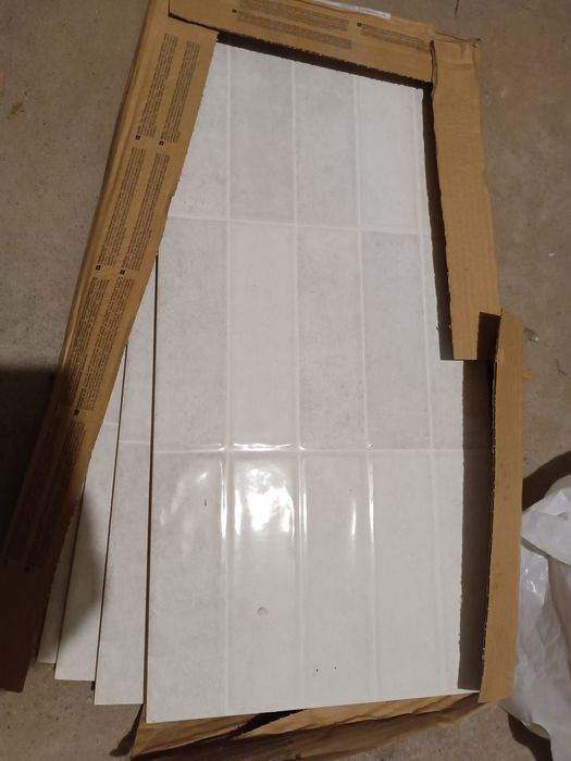 Płytki Tuzzi white glossy 29.7 x 60