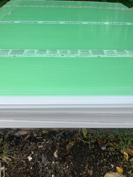 Poliwęglan komorowy 10 mm – 1,5x2,1m, -  inne wymiary - super cena!