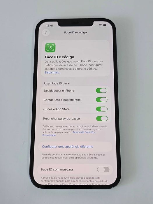 Iphone 12PRO MAX 256GB. 100% Bateria. Muito bom