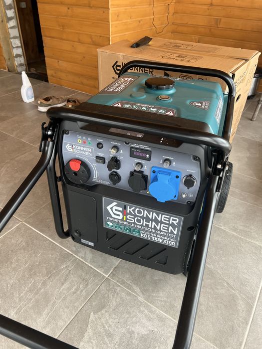 Інверторний бензиновий генератор Könner&Söhnen KS 8100iE ATSR
