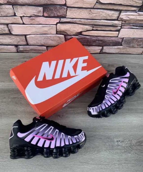 (БЕЗ ПЕРЕДОПЛАТИ) Nike Shox TL Y2K Black Pink найк шокс ТЛ чорно-рожеві