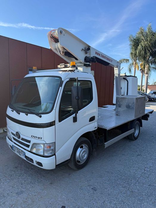 Toyota dyna plataforma elevatória, barquinha