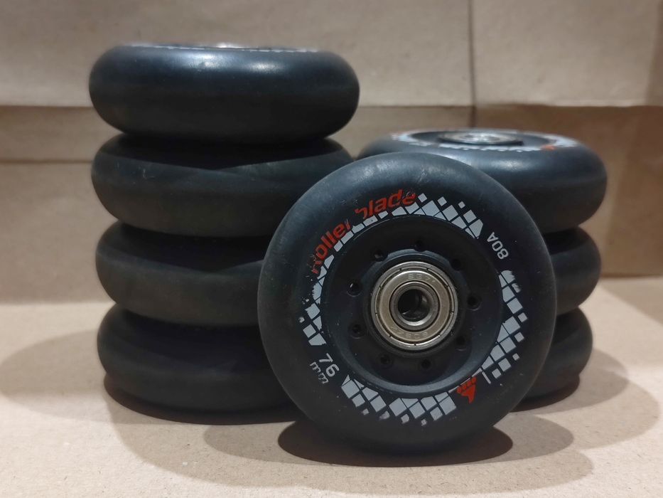 Kółka Rollerblade 76mm 80a łożyska sg7