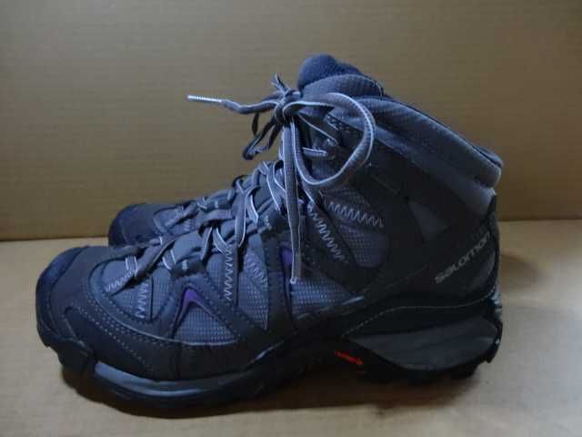 Buty SALOMON MEZARI Mid GTX roz 38 2/3 GORE-TEX Trekkingowe Turysta