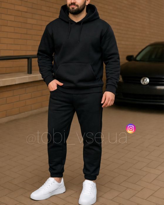 ТЕПЛИЙ‼️ Костюм на ФЛІСІ Мужской/Чоловічий спортивний Комплект на зиму