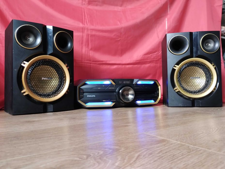 Современный муз центр 500 Вт Заводской Блютуз / USB / MP3 / CD / AUX