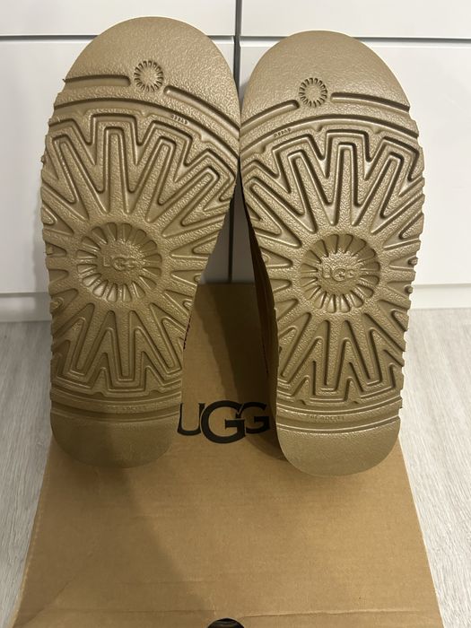 Buty Ugg tazz brązowe na platformie