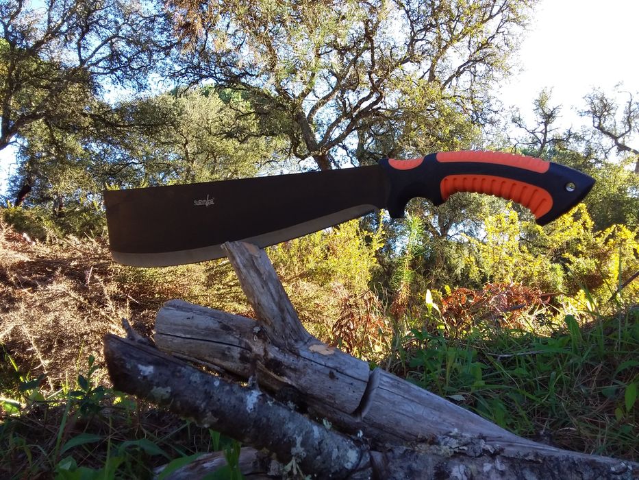 Machete de cana mestre talheres sobrevivente 14"