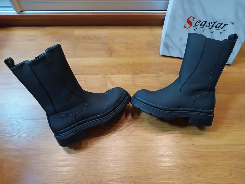 Демисезонные ботинки, челси, ботильоны женские Seastar Blue -37 р (24)