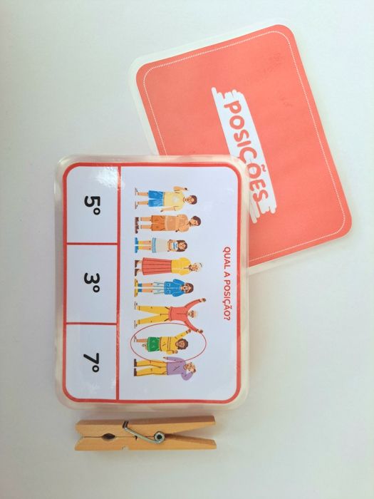 Jogo pedagógico: Posições