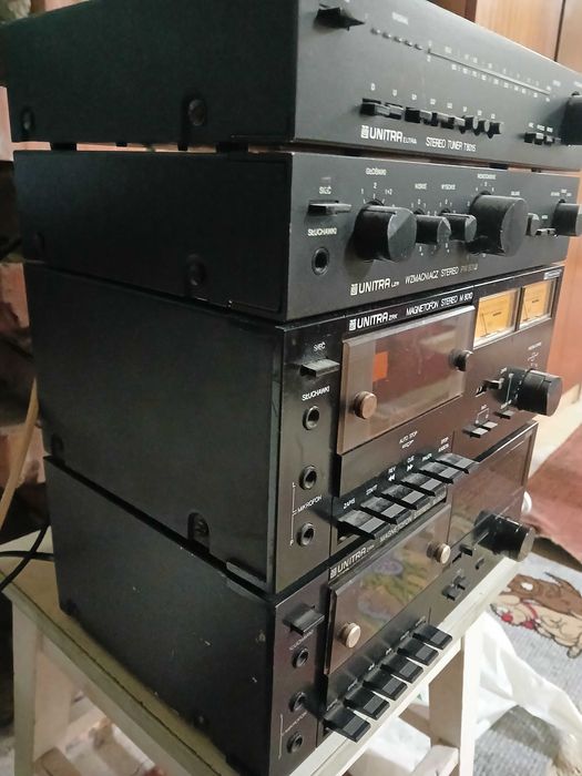 Wieża unitra zestaw