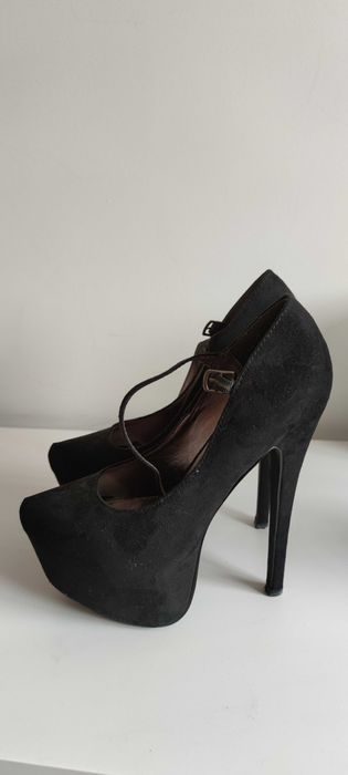 Sapato Seaside preto veludo 37