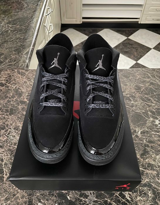 Nike Air Jordan Retro III Black Cat rozmiar 45EU