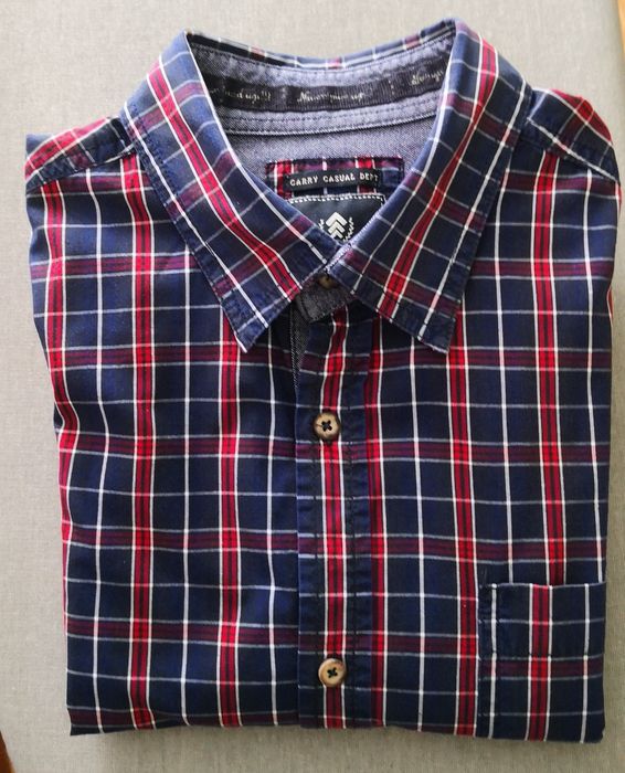 Koszula męska CARRY, rozmiar L, długi rękaw