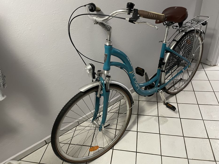 Rower miejski z koszem MAXIM 1.6.3. Nieuzywany!!