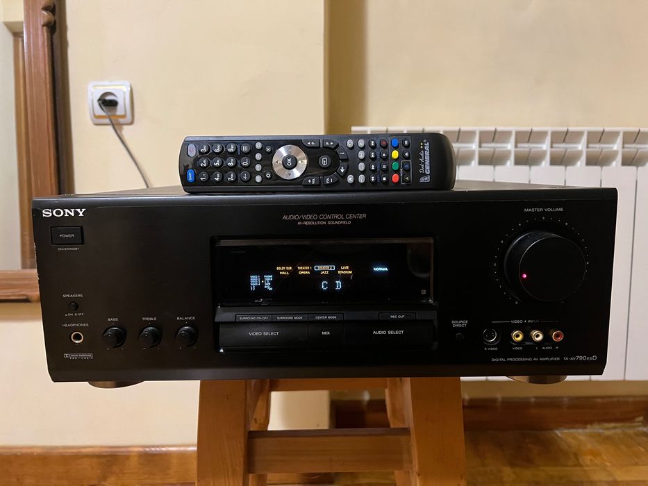 Інтегральний підсилювач sony ta-av790esd