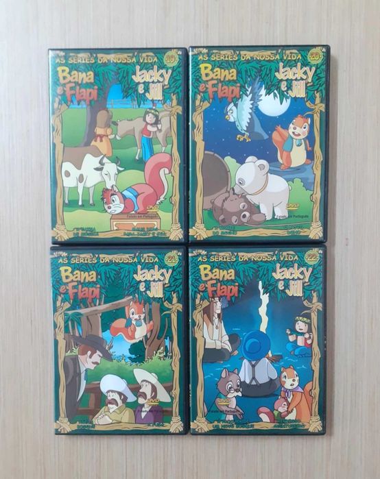 Bana e Flapi / Jacky e Jill (As Séries da Nossa Vida) - DVD
