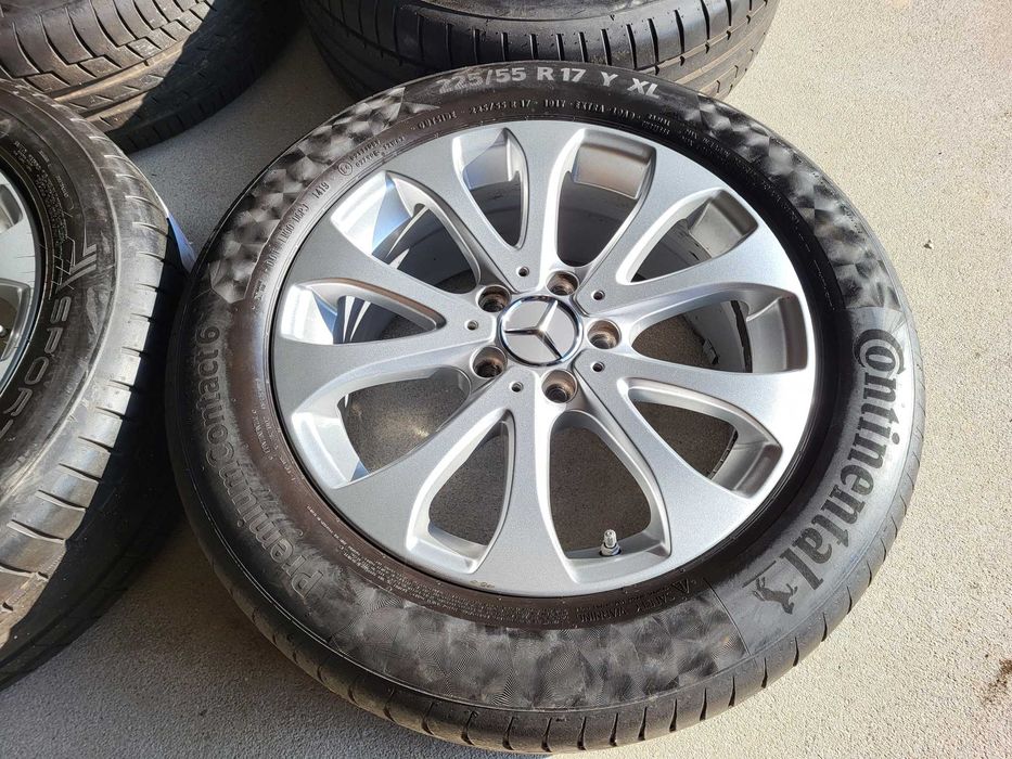 [L15] Koła letnie 17 Cali 5x112 Mercedes Conti 225/55/17 Klasa E