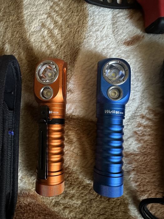 Фонарики, велосипедные Wurkkos HD20, TS21 Conlvoy M21f