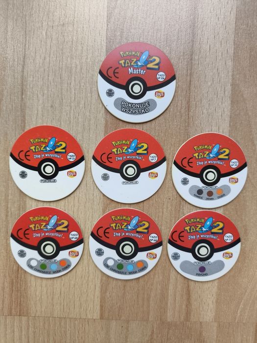 Pokemon Tazo 12 oryginalne