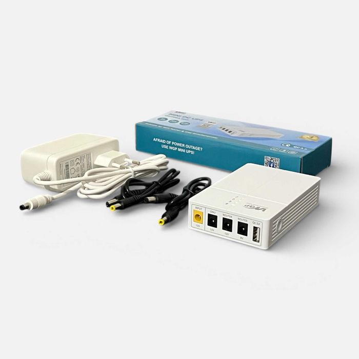 ДБЖ для роутера mini ups WGP NEP 13500mAh безперебійник для роутера