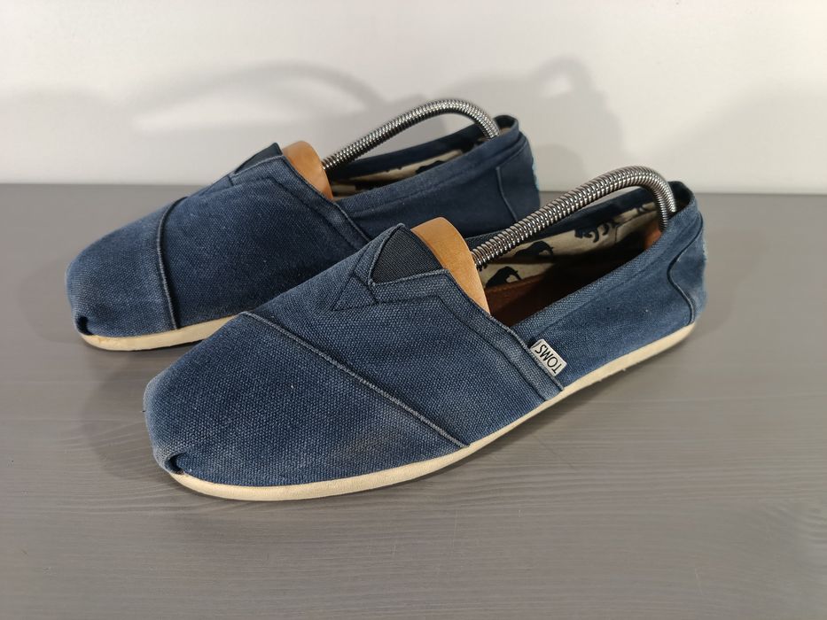 Espadryle męskie Toms roz. 42 M9 buty letnie tenisówki trampki płócienne wsuwane slip ons mokasyny