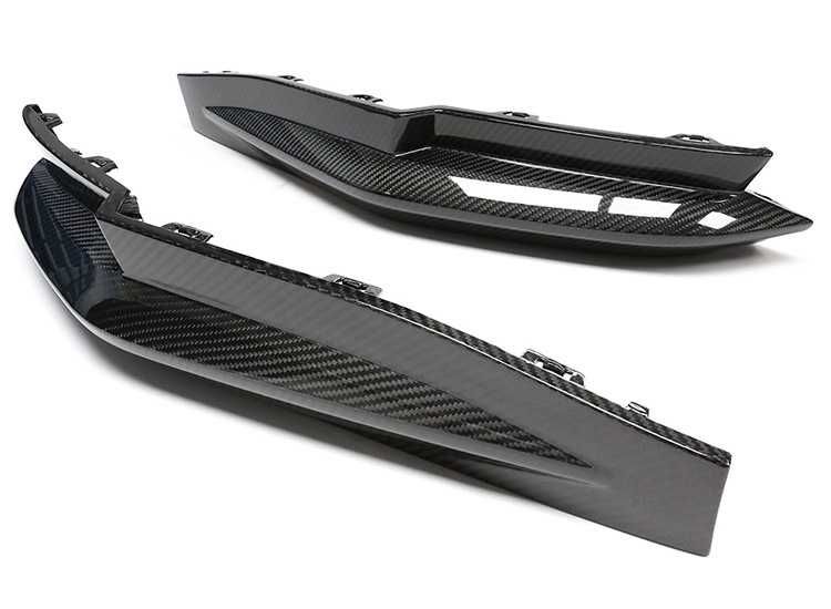 Dokładki Tylne Boczne Spoiler OEM STYLE BMW G80 G81 G82 G83 CARBON