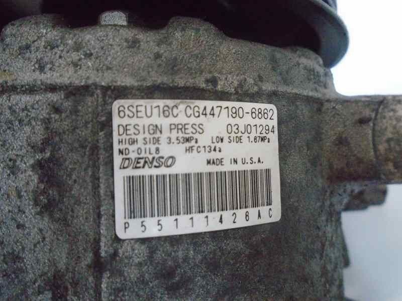 COMPRESSOR AR CONDICIONADO CHRYSLER SEBRING 2008