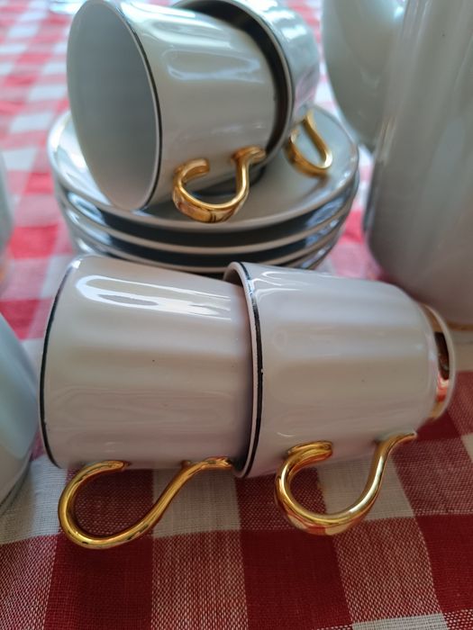 Кофейный сервиз белый
